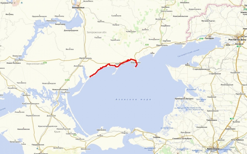 Автопробег вокруг Азовского моря. Трек 5-го дня