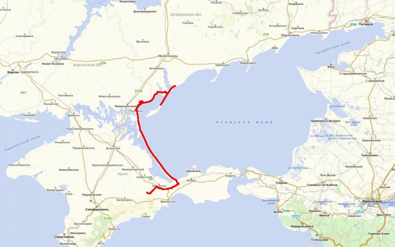 Автопробег вокруг Азовского моря. Трек 6-го дня