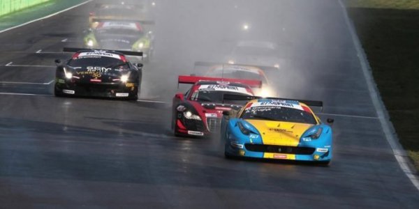 Team Ukraine racing with Ferrari   