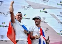 В Крыму впервые прошли международные соревнования по клифф-дайвингу